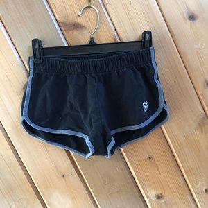 Black and grey tna shorts